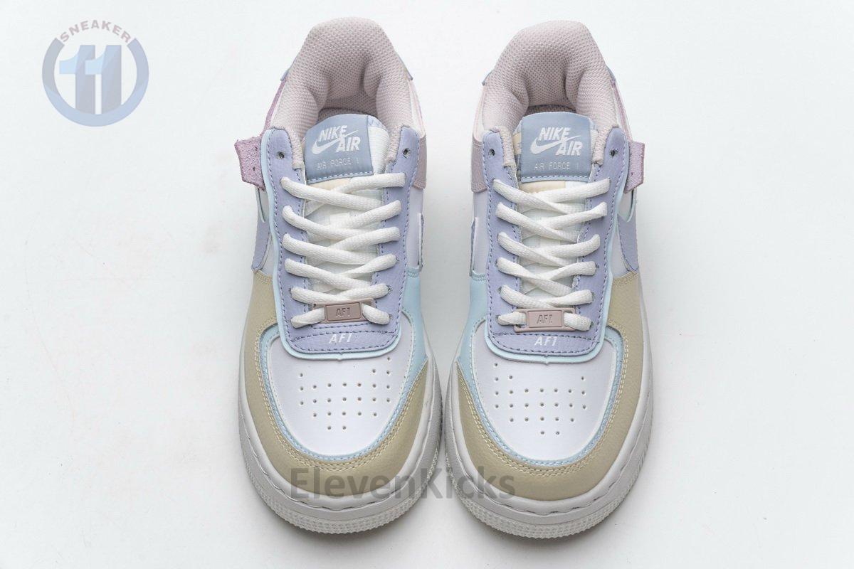 CI0919-106 Womens Air Force 1 Shadow White Ghost