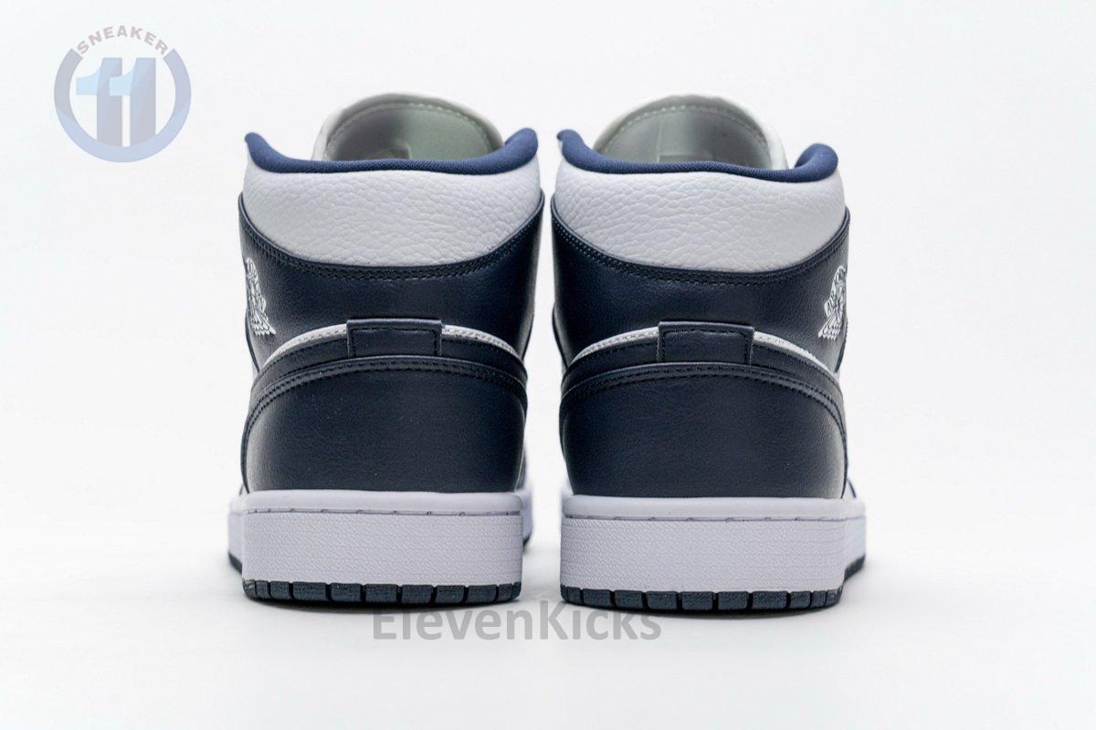 554724-174 Air Jordan 1 Mid Obsidian