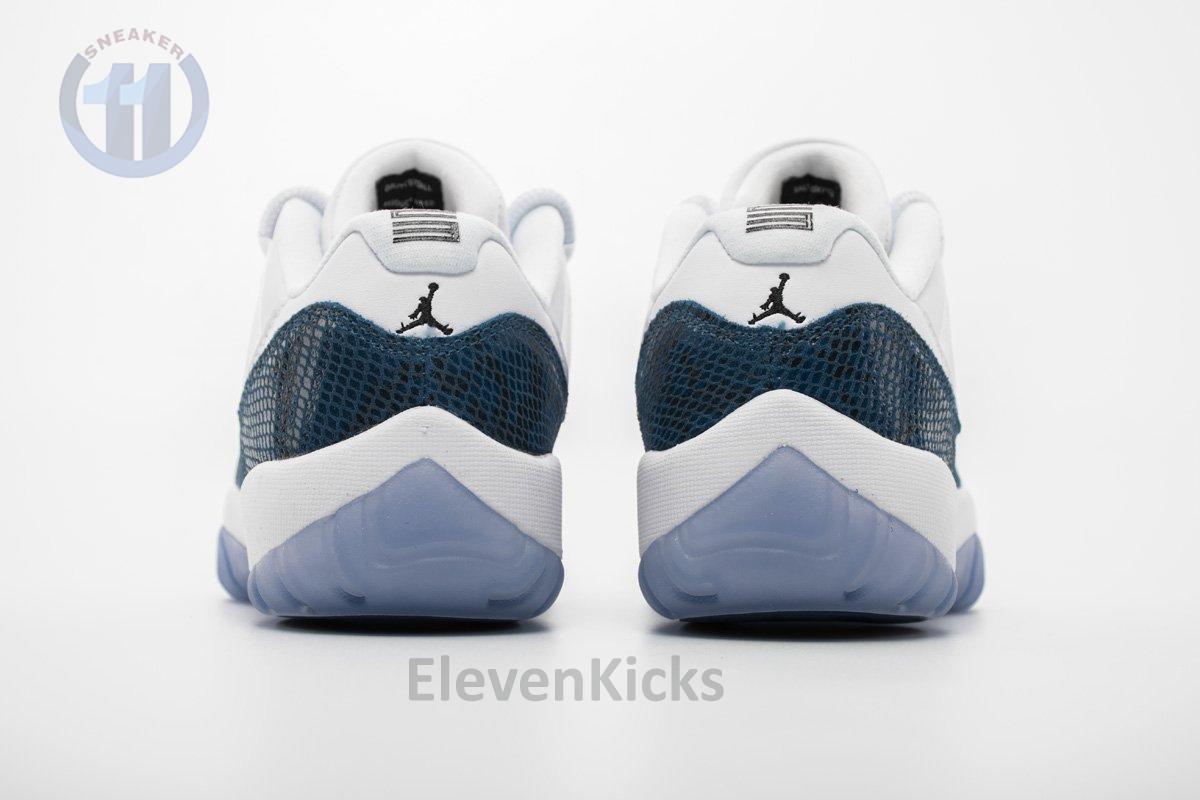 Air Jordan 11 Low “Navy Blue Snakeskin”CD6846-102