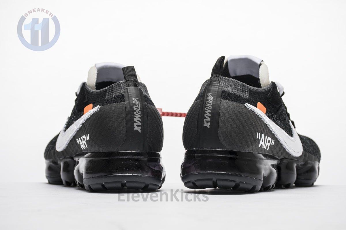2018 1.0 AA3831-001 Off White x Nike Air VaporMax 2018 ‘All Black’