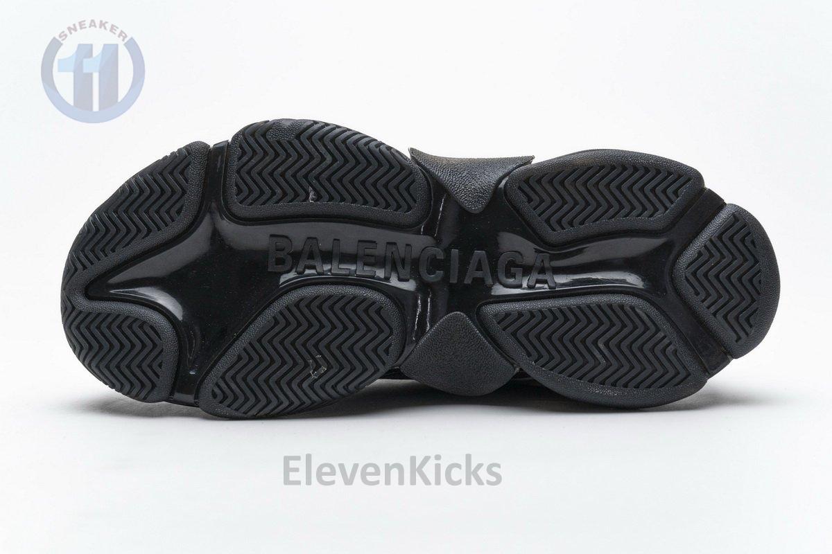 524039 w09e1 2021 Ba*len*cia*ga triple s letter black