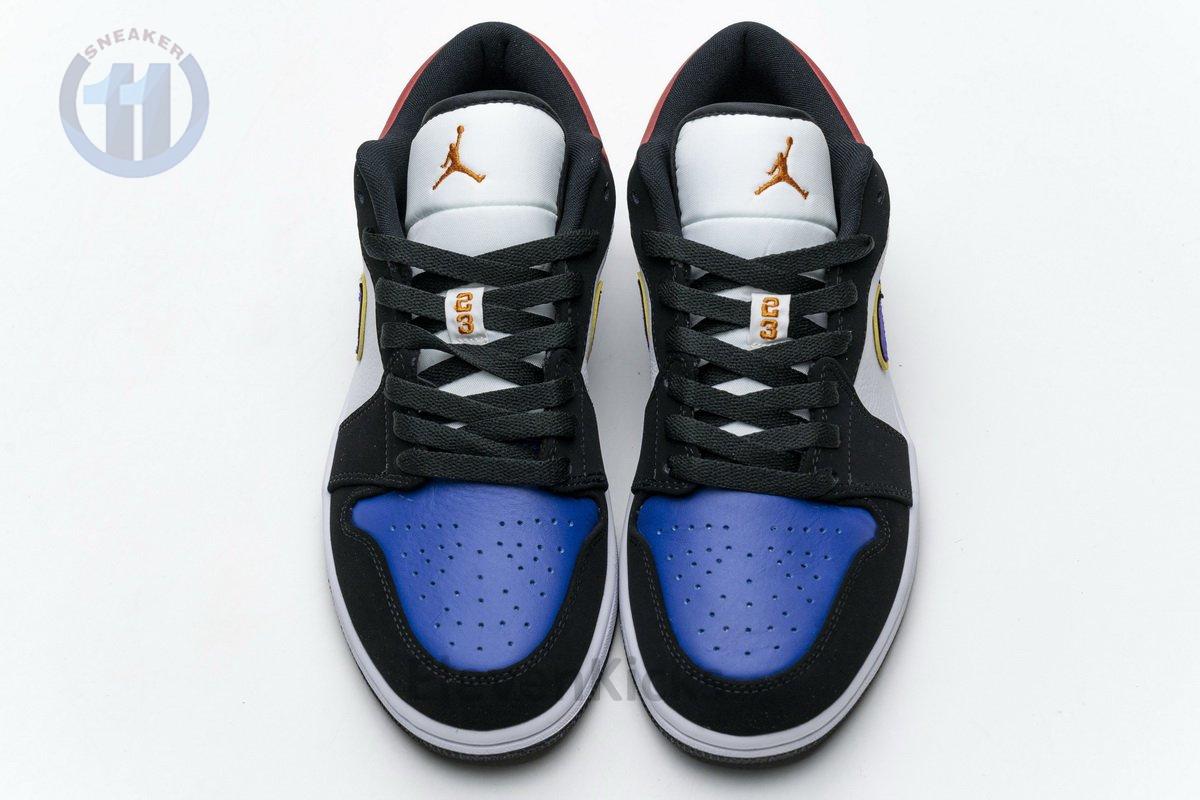 Air Jordan 1 Low Lakers Top 3 CJ9216-051
