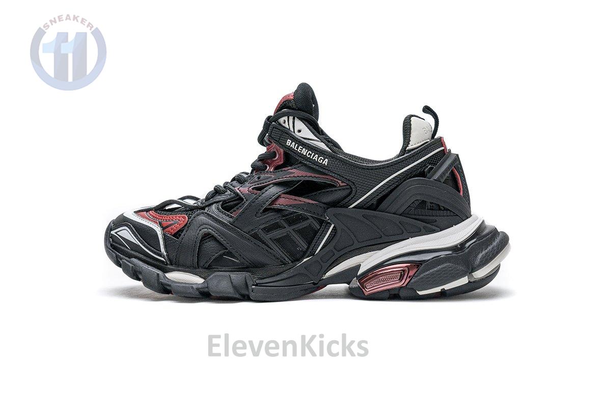 568615 W2GN3 6000 Blenciaga Track 2 Sneaker Burgundy