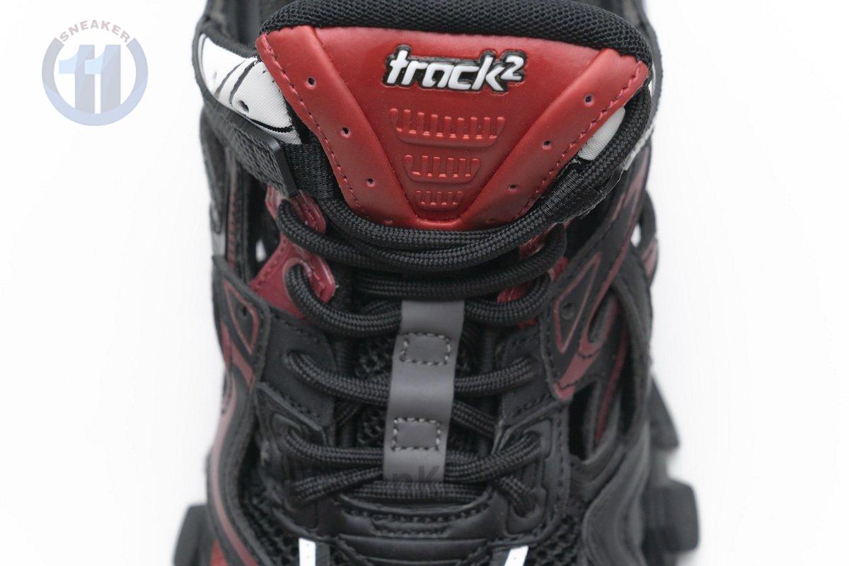 568615 W2GN3 6000 Blenciaga Track 2 Sneaker Burgundy