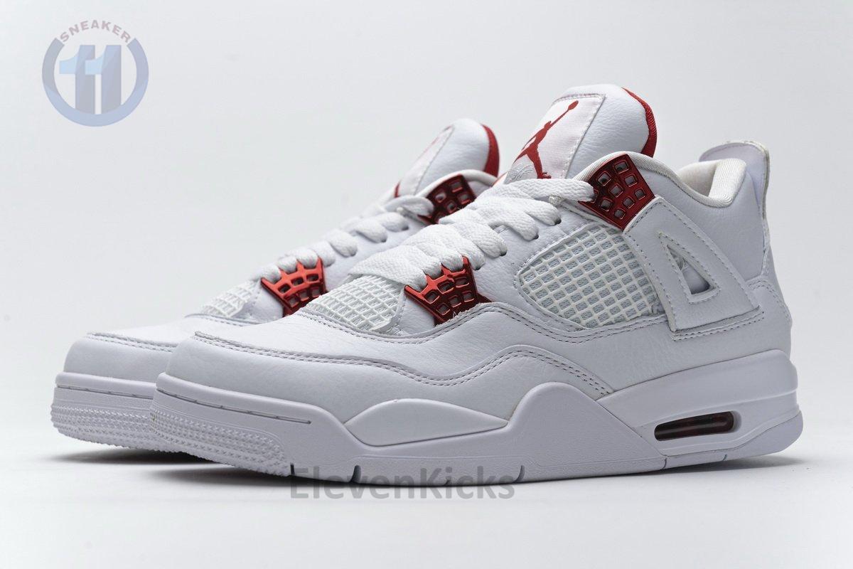 CT8527-112 Air Jordan 4 Retro “Metallic Red”