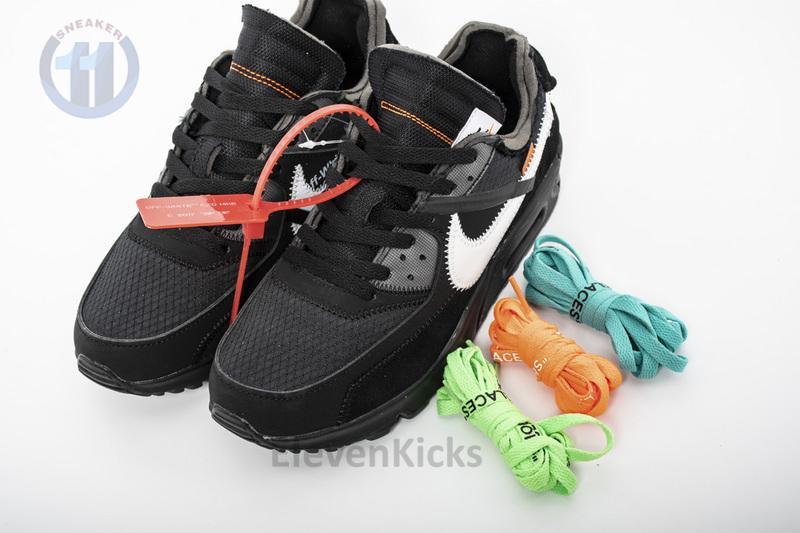 Off-White x Nike Air Max 90 “All Black” AA7293-001