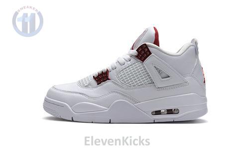 CT8527-112 Air Jordan 4 Retro “Metallic Red”