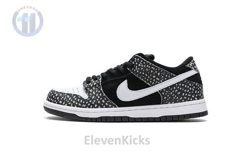 CD2563-003 Nike SB Dunk Low Pro ISO Black White