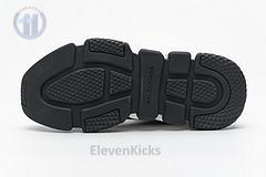 Ba*len*cia*ga speed clear sole sneaker black white red