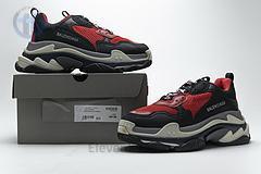 483513 w06e1 1006 Ba*len*cia*ga triple s black red grey