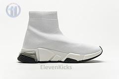 Ba*len*cia*ga speed clear sole sneaker white black