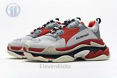 541624 w06e2 1863 Ba*len*cia*ga triple s red white dark grey