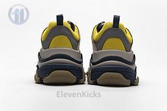 490672 w09o5 1027 Ba*len*cia*ga triple s grey yellow