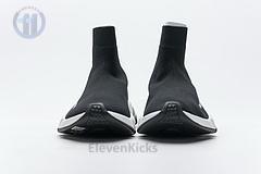 Ba*len*cia*ga speed clear sole sneaker black white