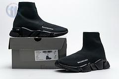 Ba*len*cia*ga speed clear sole sneaker black
