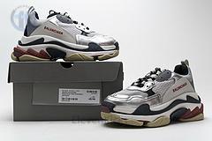 541624 w06e2 7320 Ba*len*cia*ga triple s grey silver