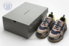 490672 w09o5 1027 Ba*len*cia*ga triple s grey yellow
