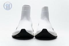 Ba*len*cia*ga speed clear sole sneaker white black
