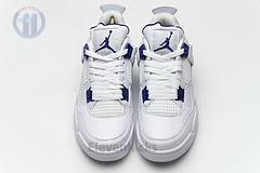 CT8527-115 Air Jordan 4 Retro “Metallic Purple”