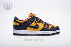 CT0856-700 OFF WHITEx Nike Dunk SB Low White Michigan