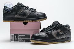 304292-003 Nike Dunk Low Pro SB Black Ostrich Skate