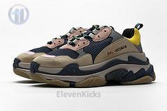 490672 w09o5 1027 Ba*len*cia*ga triple s grey yellow