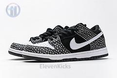 CD2563-003 Nike SB Dunk Low Pro ISO Black White