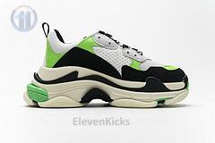 483513 w06e1 1008 Ba*len*cia*ga triple s white green