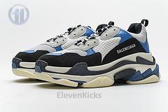 541624 w06e2 7080 Ba*len*cia*ga triple s black grey blue