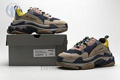 490672 w09o5 1027 Ba*len*cia*ga triple s grey yellow