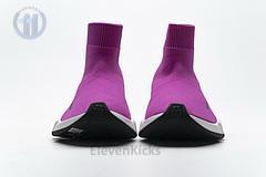 Ba*len*cia*ga speed clear sole sneaker fuchsia white