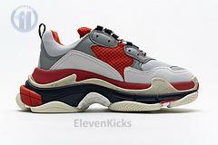 541624 w06e2 1863 Ba*len*cia*ga triple s red white dark grey