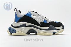 541624 w06e2 7080 Ba*len*cia*ga triple s black grey blue