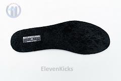 Ba*len*cia*ga speed clear sole sneaker black