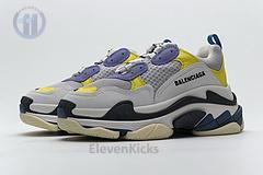 541624 w06e2 7282 Ba*len*cia*ga triple s black grey blue