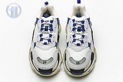 490672 w09o5 1005 Ba*len*cia*ga triple s black blue violet