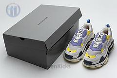 541624 w06e2 7282 Ba*len*cia*ga triple s black grey blue