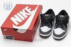 CD2563-003 Nike SB Dunk Low Pro ISO Black White