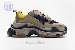 490672 w09o5 1027 Ba*len*cia*ga triple s grey yellow