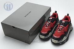 483513 w06e1 1006 Ba*len*cia*ga triple s black red grey