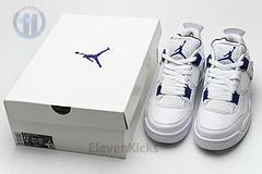 CT8527-115 Air Jordan 4 Retro “Metallic Purple”