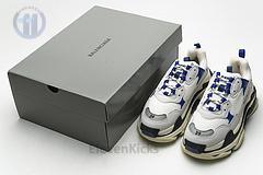 490672 w09o5 1005 Ba*len*cia*ga triple s black blue violet