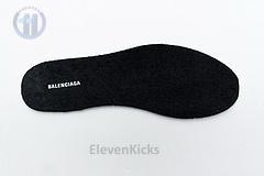 Ba*len*cia*ga speed clear sole sneaker black red