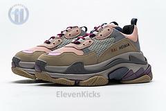 490672 w09o5 1036 Ba*len*cia*ga triple s grey pink