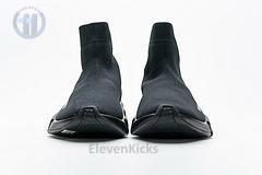 Ba*len*cia*ga speed clear sole sneaker black