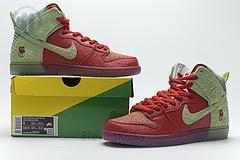 CW7093-600 Nike SB Dunk High “Strawberry Cough”