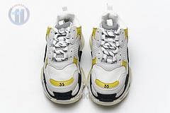 483513 w06e2 6890 Ba*len*cia*ga triple s white yellow
