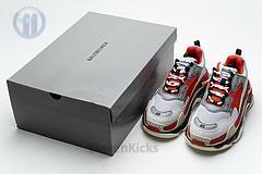 541624 w06e2 1863 Ba*len*cia*ga triple s red white dark grey