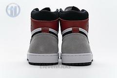 555088-126 Air Jordan 1 High Smoke Grey Red