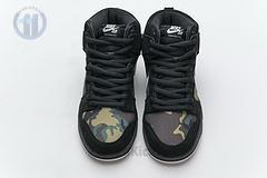 BQ6826-001 Nike SB Dunk High Pro Camo Black